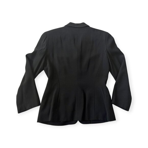 Vintage DKNY Black Wool Blazer Jacket , size 6, 90s - Picture 6 of 15